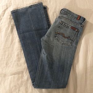 7 for all mankind bootcut denim